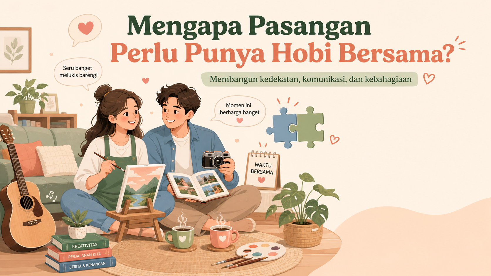 Mengapa Pasangan Perlu Punya Hobi Bersama? - hobi