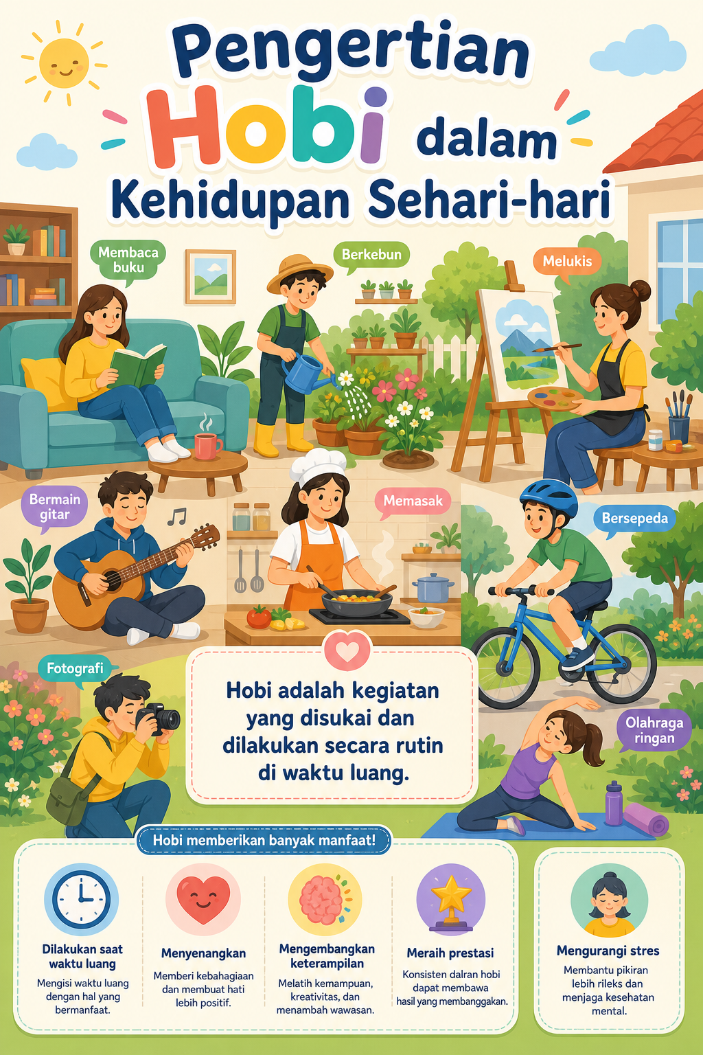 Pengertian Hobi dalam Kehidupan Sehari-hari - hobi