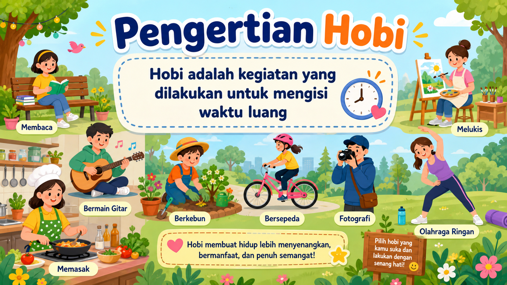 Pengertian Hobi - hobi