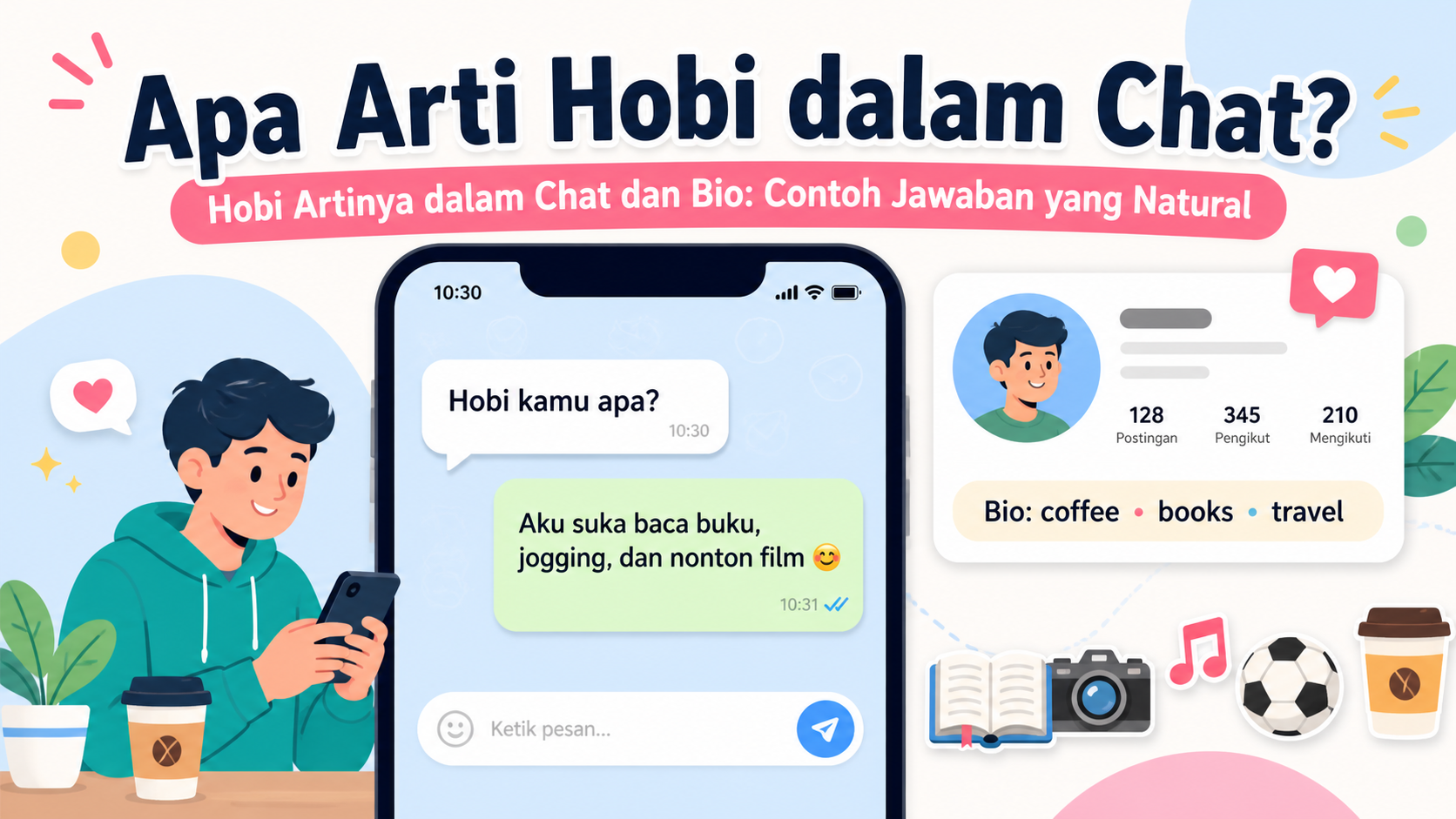 Apa Arti Hobi dalam Chat? - hobi