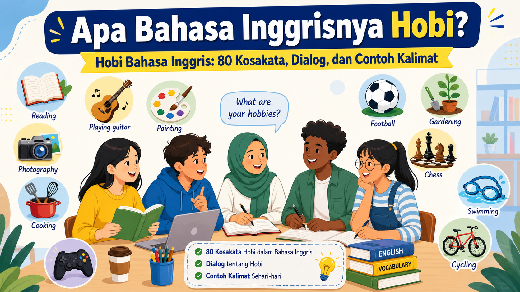 Apa Bahasa Inggrisnya Hobi? - hobi