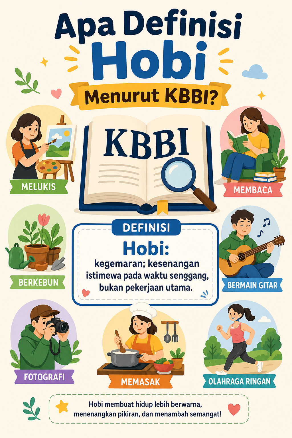 Apa Definisi Hobi Menurut KBBI? - hobi