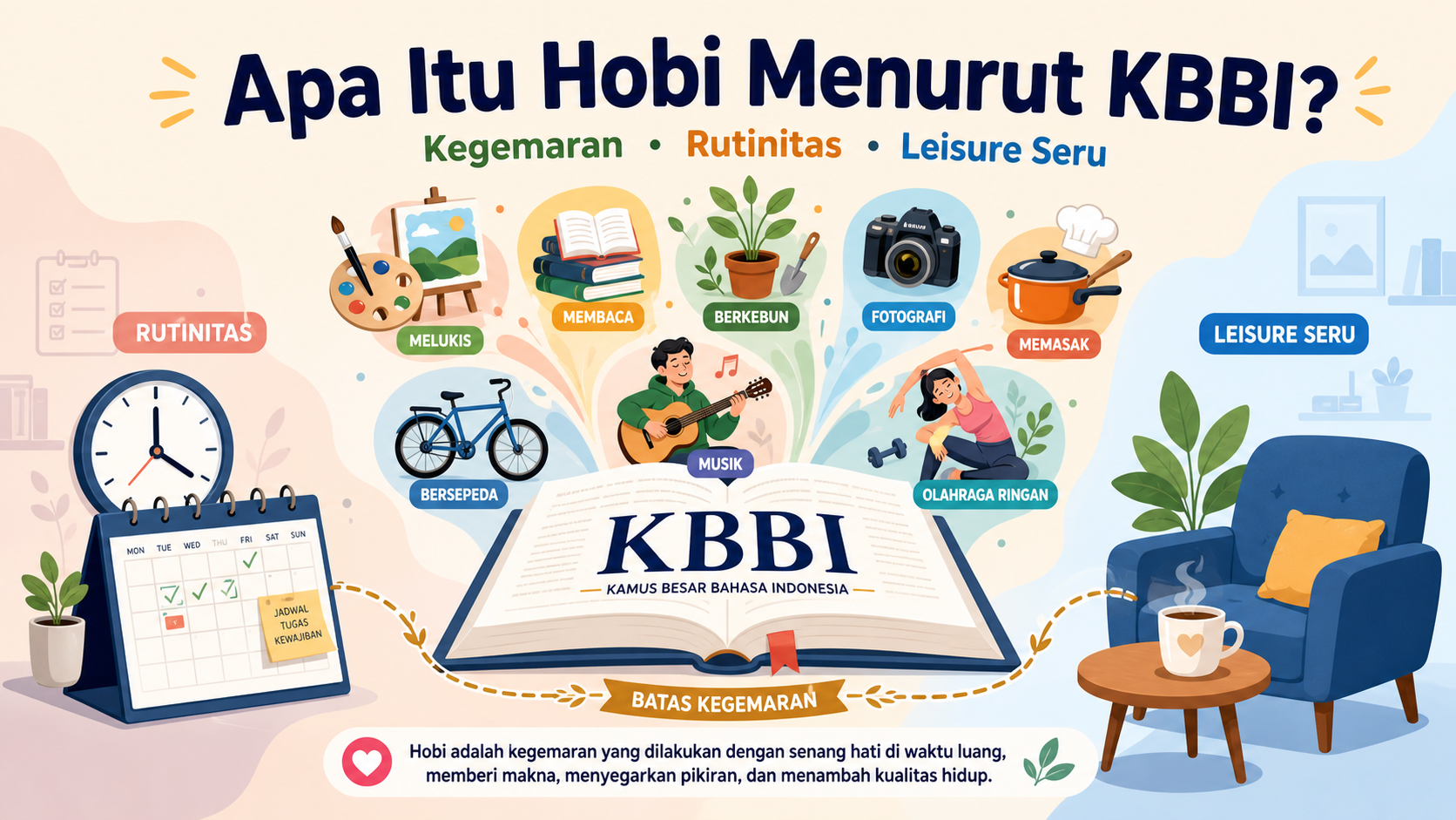 Apa Itu Hobi Menurut KBBI? - hobi