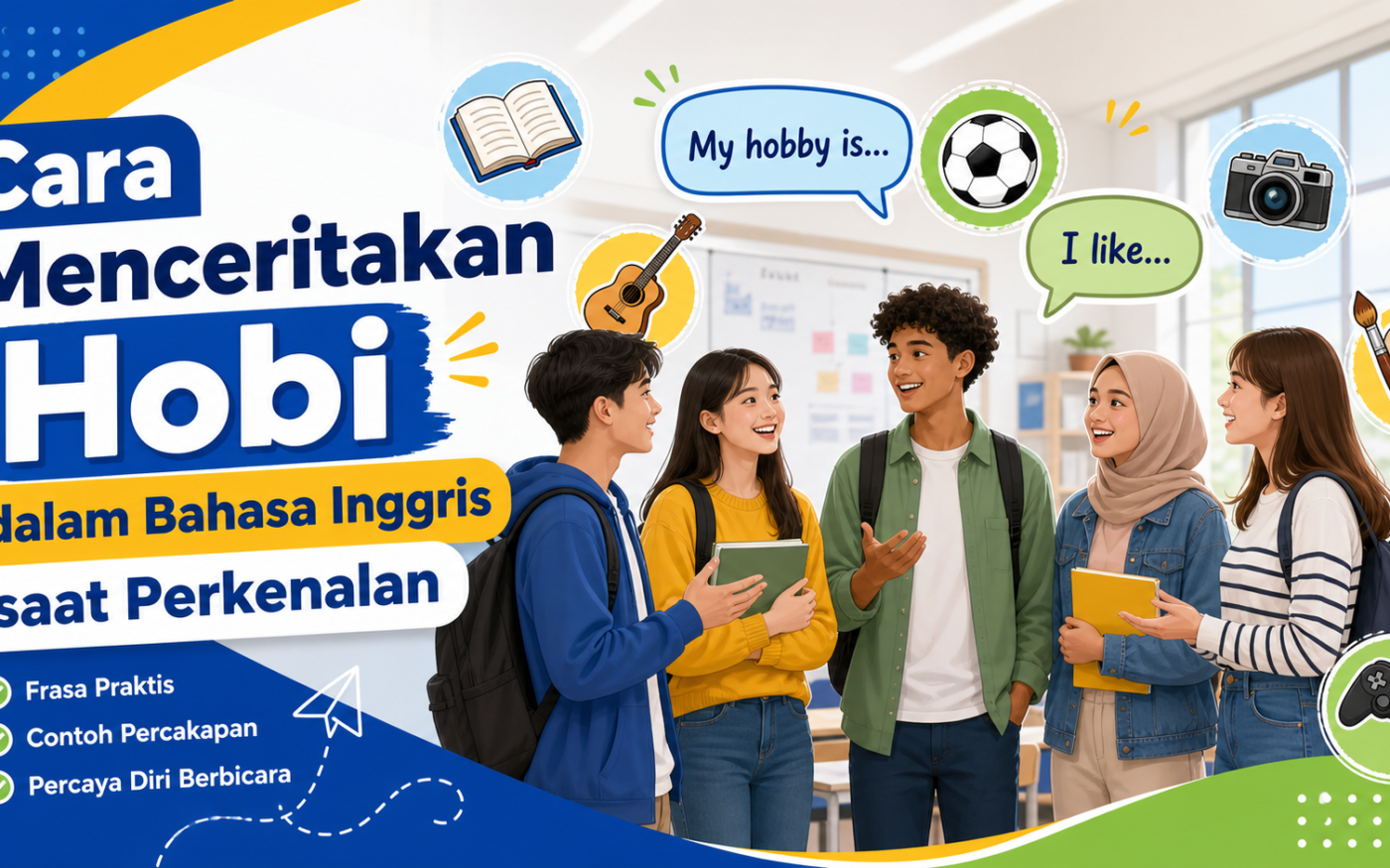 hobi - Cara Menceritakan Hobi dalam Bahasa Inggris saat Perkenalan