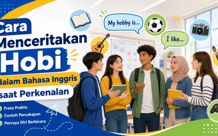 hobi - Cara Menceritakan Hobi dalam Bahasa Inggris saat Perkenalan