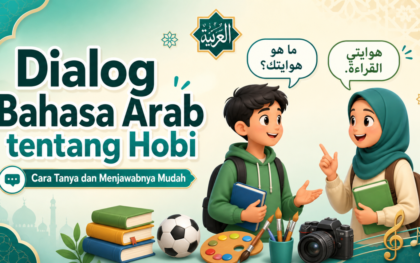 hobi - Dialog Bahasa Arab tentang Hobi: Cara Tanya dan Menjawabnya Mudah
