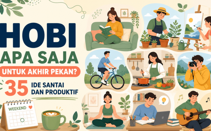 hobi - Hobi Apa Saja untuk Akhir Pekan? 35 Ide Santai dan Produktif