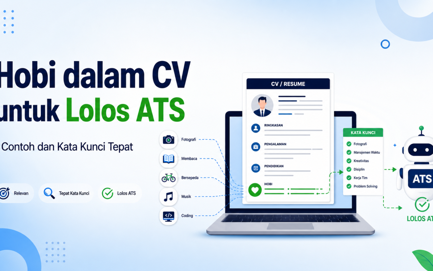 hobi - Hobi dalam CV untuk Lolos ATS: Contoh dan Kata Kunci Tepat