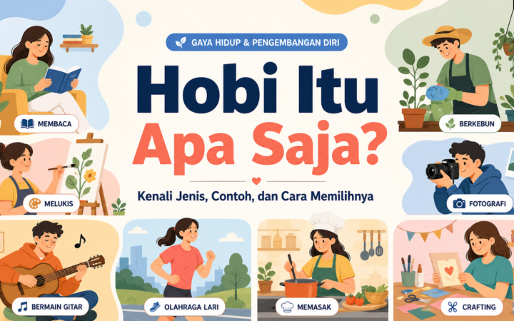 hobi - Hobi Itu Apa Saja? Kenali Jenis, Contoh, dan Cara Memilihnya