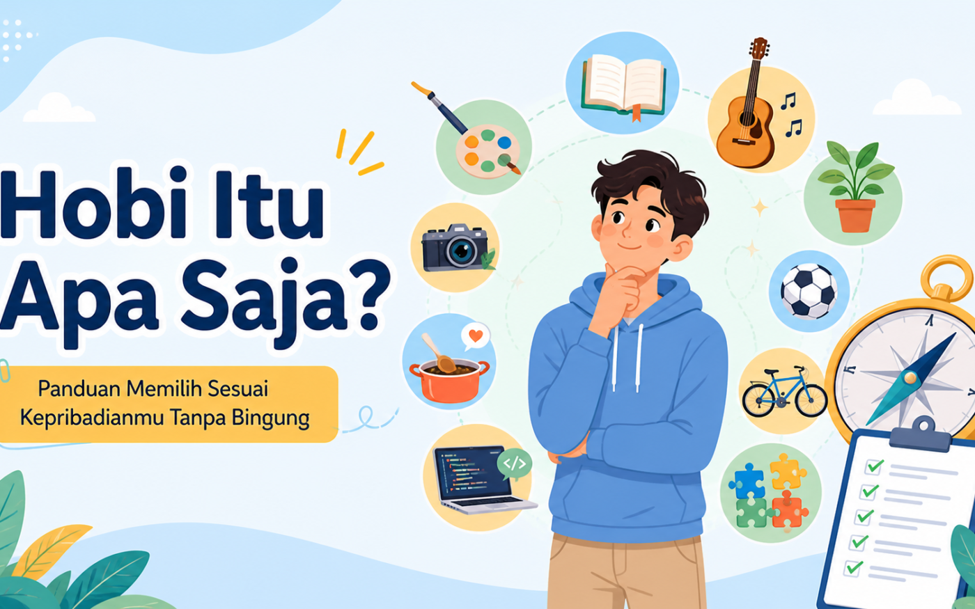 hobi - Hobi Itu Apa Saja? Panduan Memilih Sesuai Kepribadianmu Tanpa Bingung