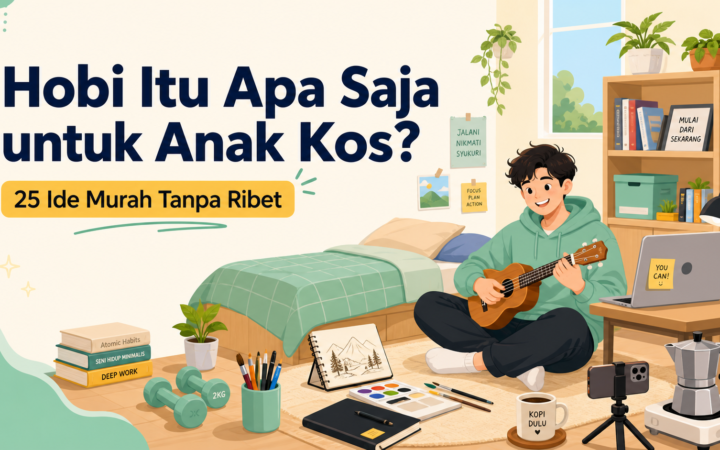 hobi - Hobi Itu Apa Saja untuk Anak Kos? 25 Ide Murah Tanpa Ribet