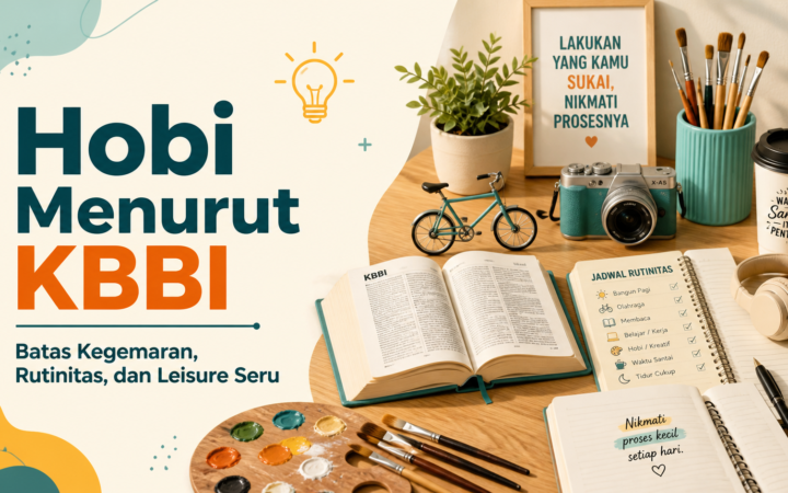 hobi - Hobi Menurut KBBI: Batas Kegemaran, Rutinitas, dan Leisure Seru