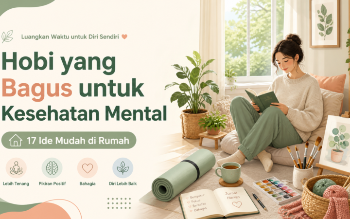 hobi - Hobi yang Bagus untuk Kesehatan Mental: 17 Ide Mudah di Rumah
