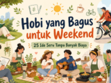 hobi - Hobi yang Bagus untuk Weekend: 25 Ide Seru Tanpa Banyak Biaya