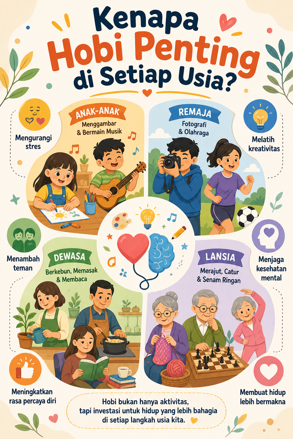 Kenapa Hobi Penting di Setiap Usia? - hobi