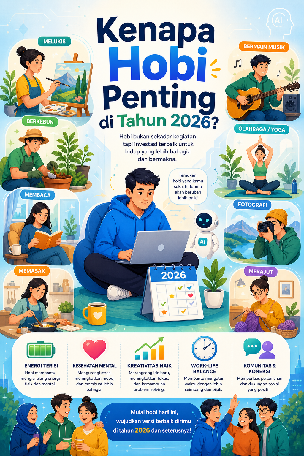 Kenapa Hobi Penting di Tahun 2026? - hobi