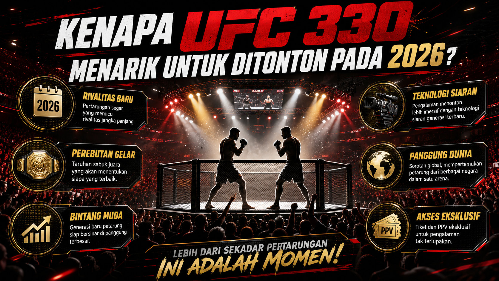 Kenapa UFC 330 Menarik untuk Ditonton pada 2026? - ufc