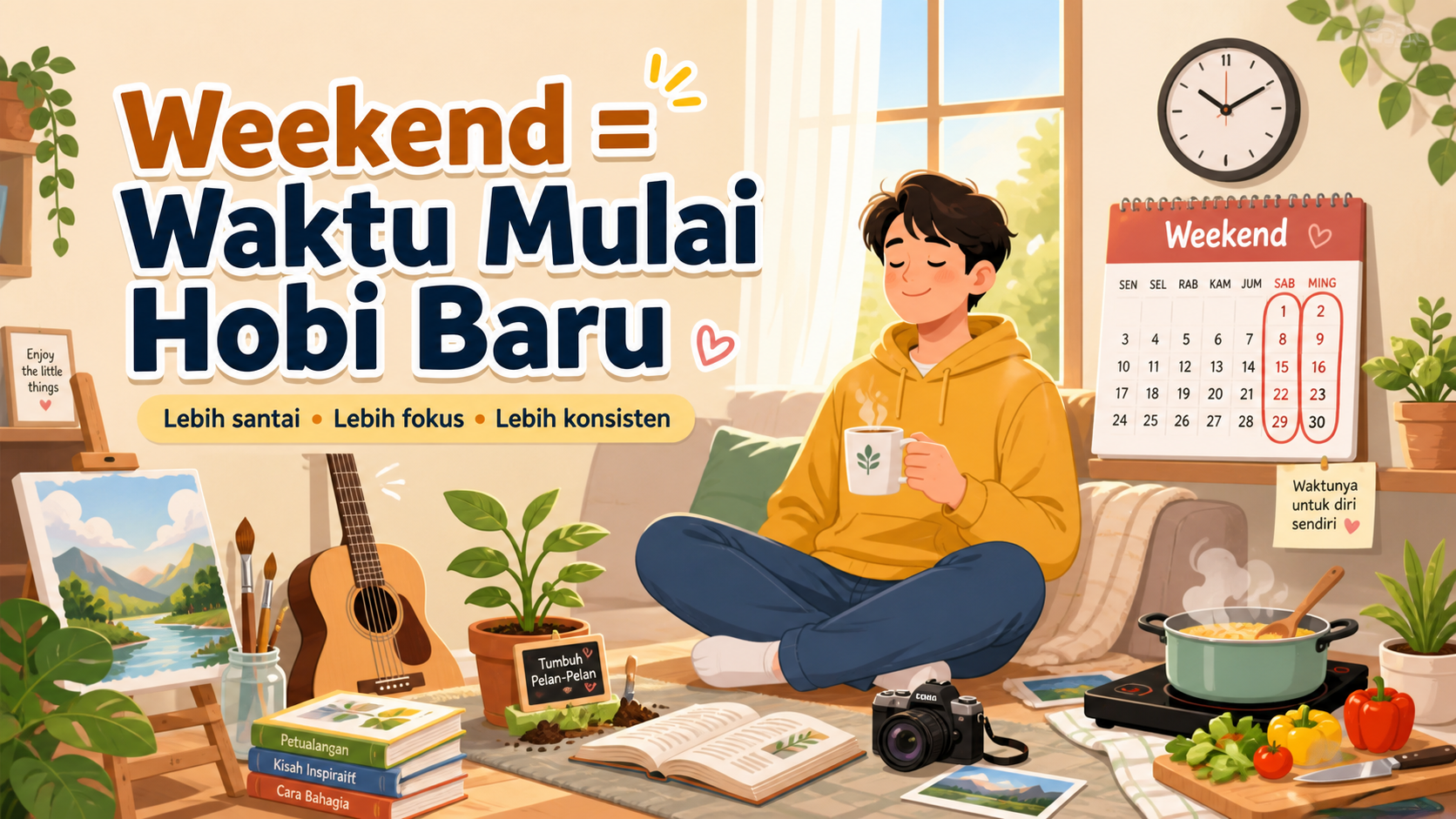 Kenapa Weekend Cocok untuk Membangun Hobi Baru? - hobi