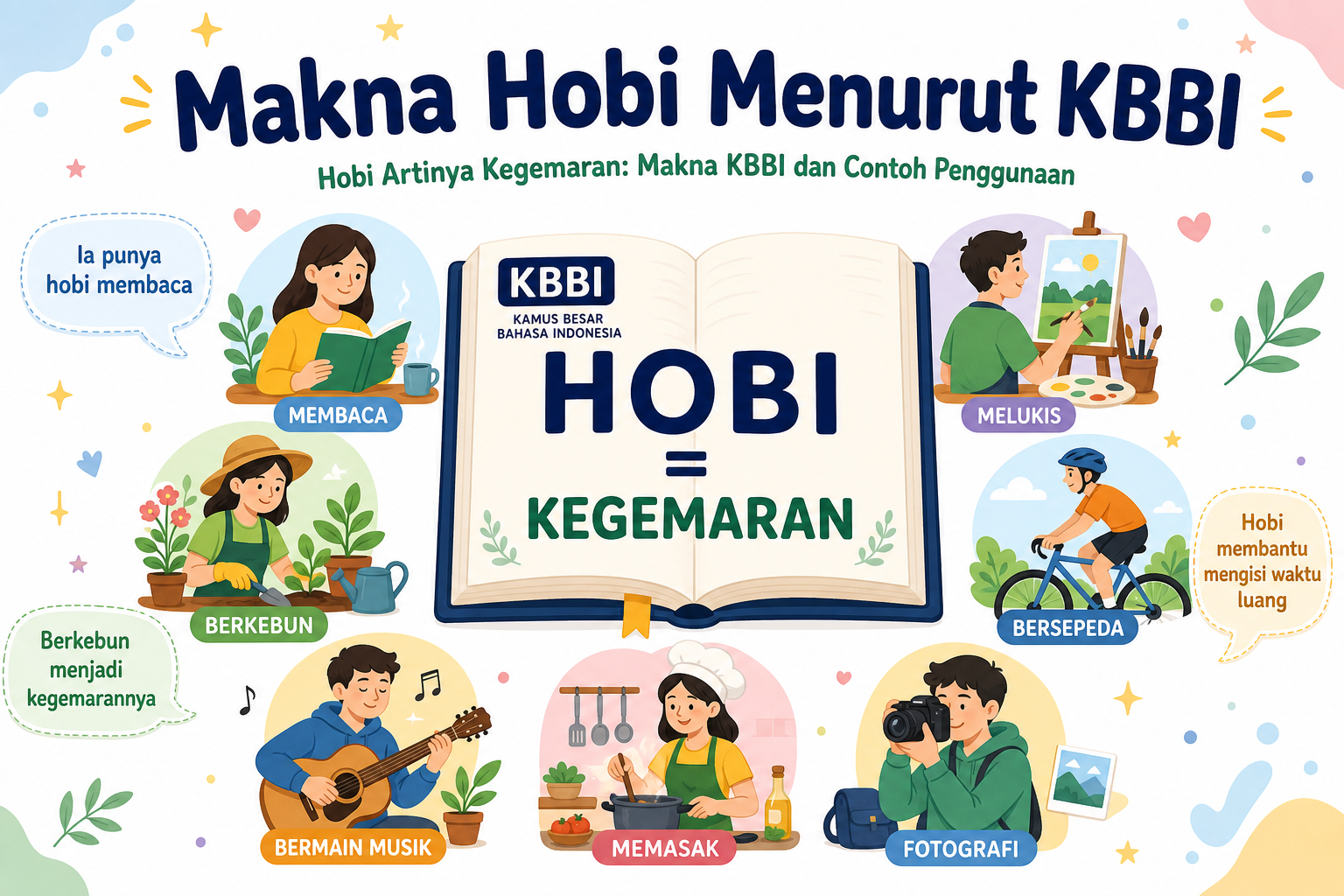 Makna Hobi Menurut KBBI - hobi
