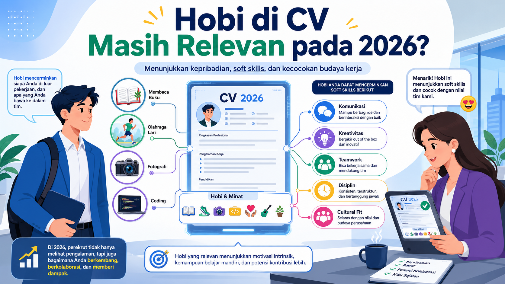 Mengapa Hobi dalam CV Masih Relevan pada 2026? - hobi