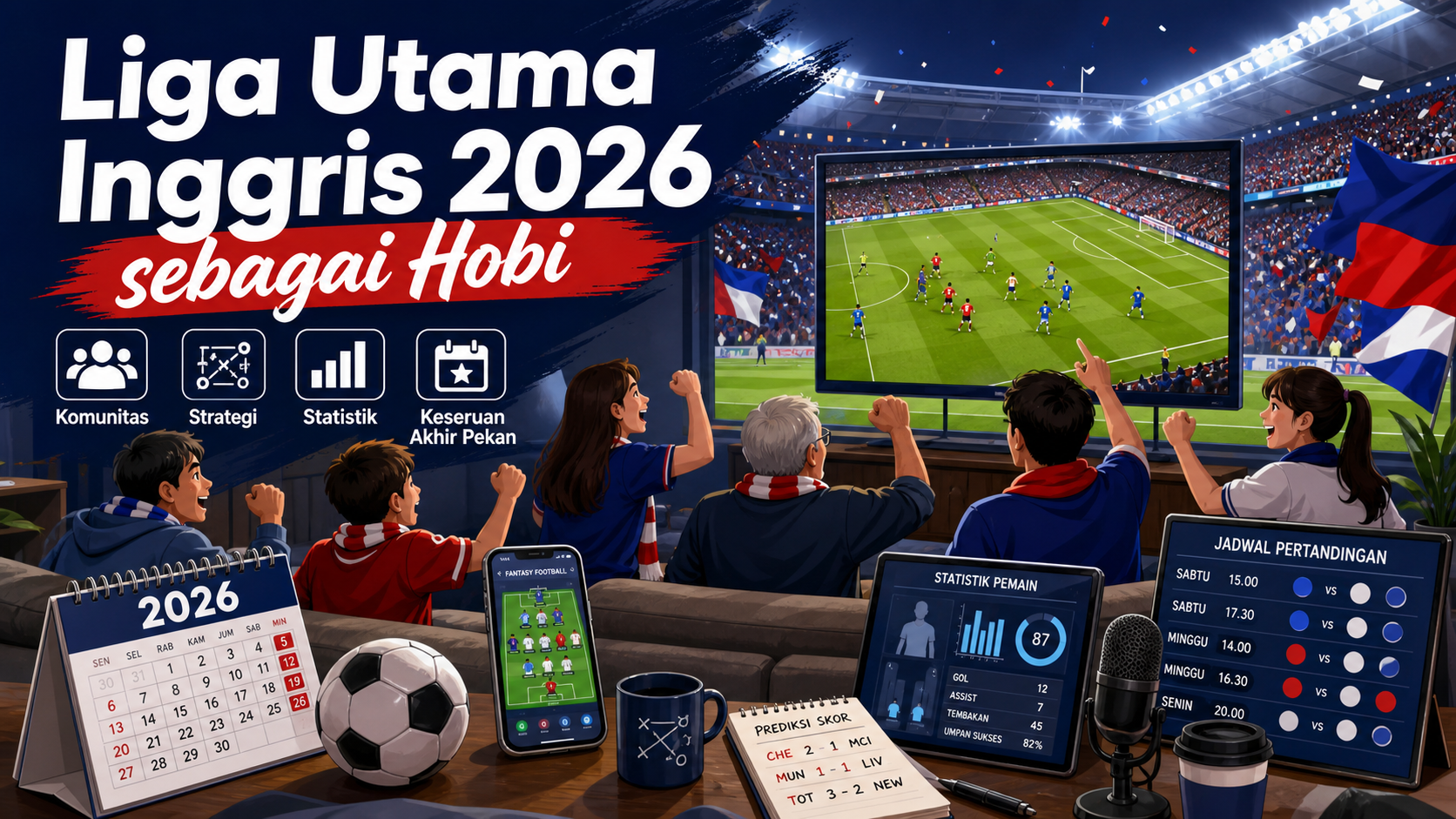 Mengapa Liga Utama Inggris 2026 Menarik untuk Dijadikan Hobi? - liga