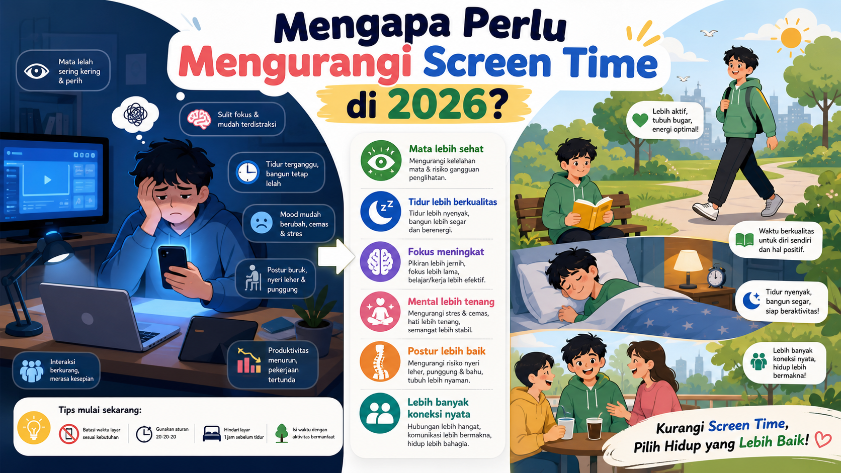 Mengapa Perlu Mengurangi Screen Time di 2026? - hobi