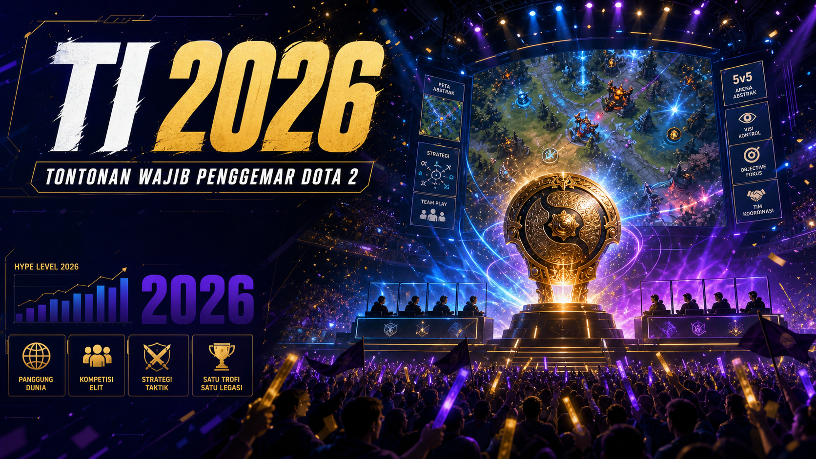 Mengapa TI 2026 Jadi Tontonan Wajib untuk Penggemar Dota 2? - dota