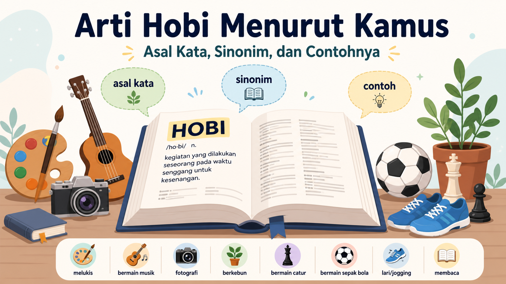 Arti Hobi Menurut Kamus - hobi