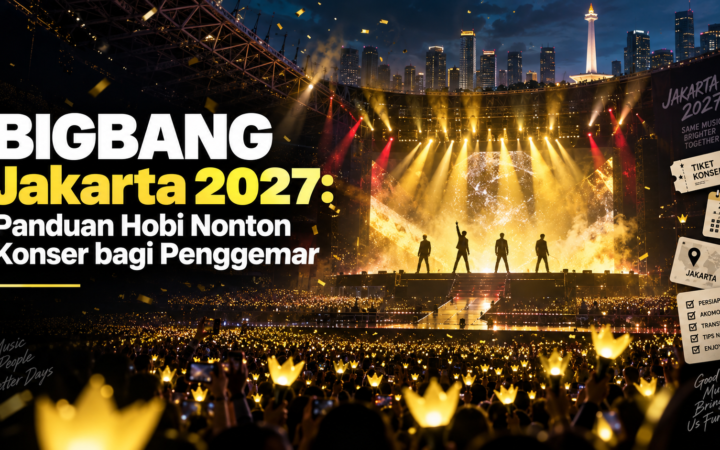 bigbang - BIGBANG Jakarta 2027: Panduan Hobi Nonton Konser bagi Penggemar