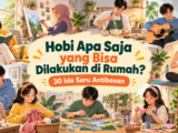 hobi - Hobi Apa Saja yang Bisa Dilakukan di Rumah? 30 Ide Seru Antibosan