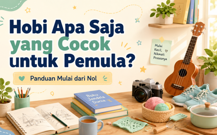 hobi - Hobi Apa Saja yang Cocok untuk Pemula? Panduan Mulai dari Nol