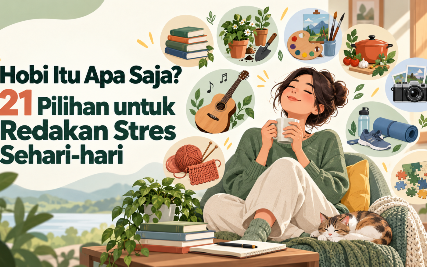 hobi - Hobi Itu Apa Saja? 21 Pilihan untuk Redakan Stres Sehari-hari