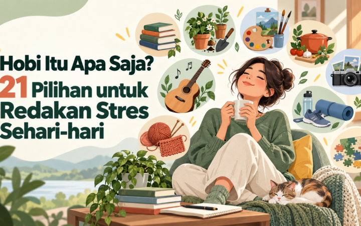 hobi - Hobi Itu Apa Saja? 21 Pilihan untuk Redakan Stres Sehari-hari