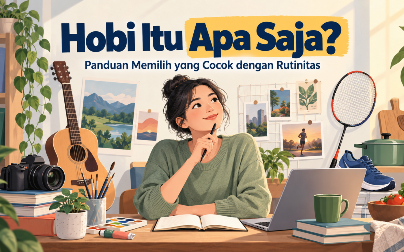 hobi - Hobi Itu Apa Saja? Panduan Memilih yang Cocok dengan Rutinitas