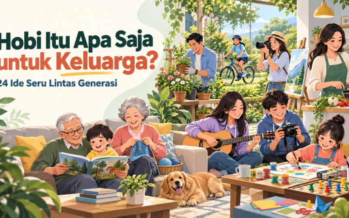 hobi - Hobi Itu Apa Saja untuk Keluarga? 24 Ide Seru Lintas Generasi