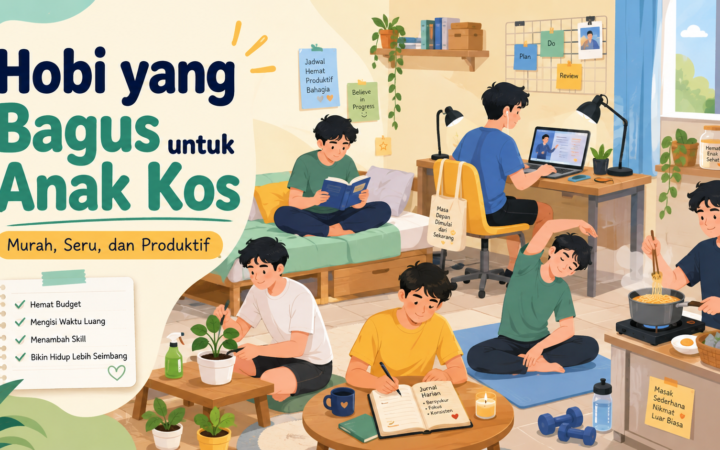 hobi - Hobi yang Bagus untuk Anak Kos: Murah, Seru, dan Produktif