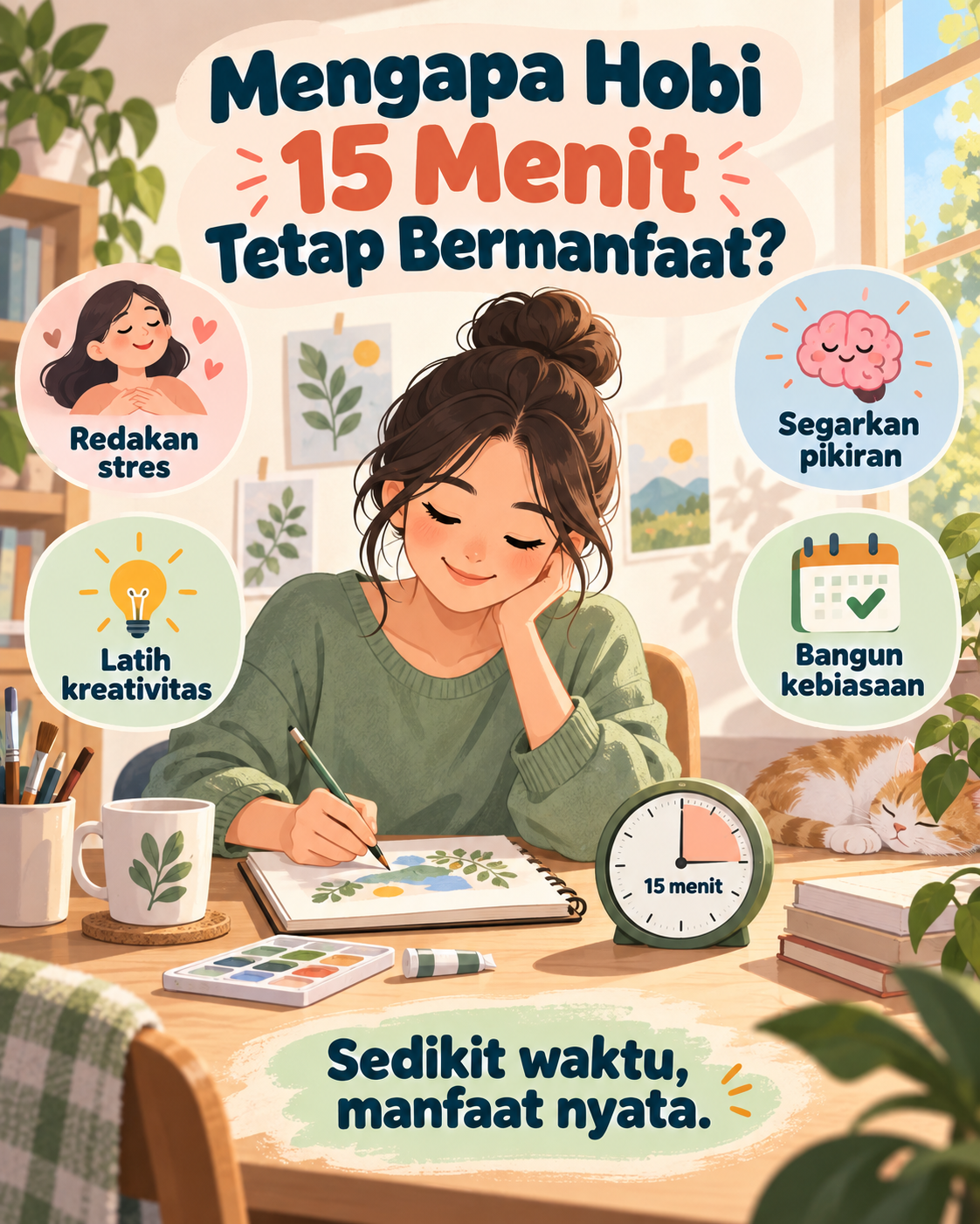 Mengapa Hobi 15 Menit Tetap Bermanfaat? - hobi