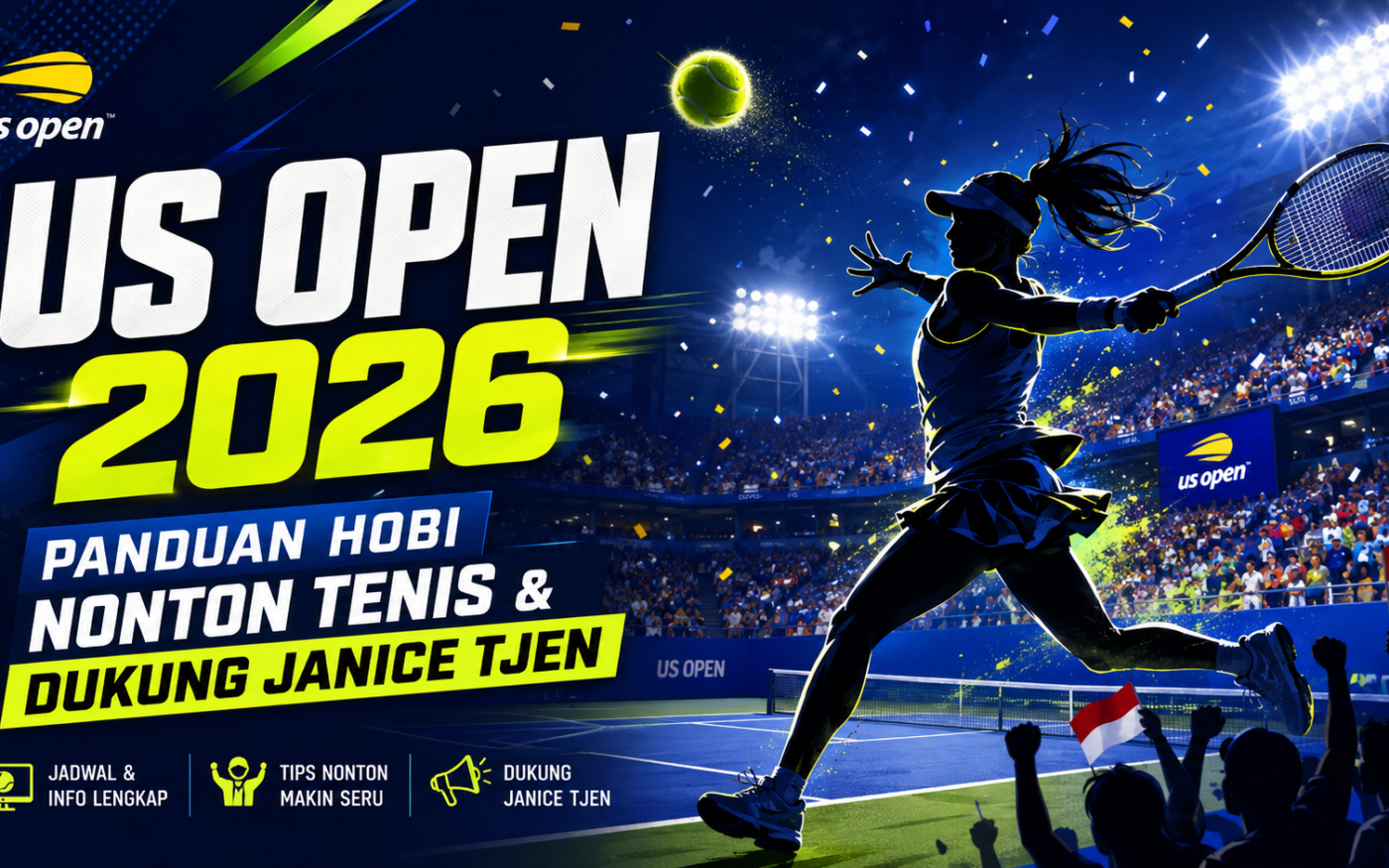 tenis - US Open 2026: Panduan Hobi Nonton Tenis dan Dukung Janice Tjen