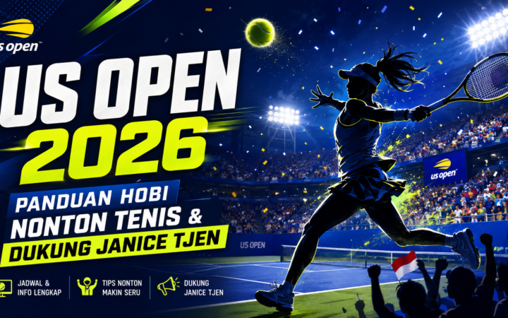 tenis - US Open 2026: Panduan Hobi Nonton Tenis dan Dukung Janice Tjen