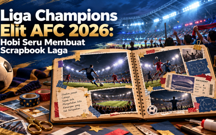 afc - Liga Champions Elit AFC 2026: Hobi Seru Membuat Scrapbook Laga