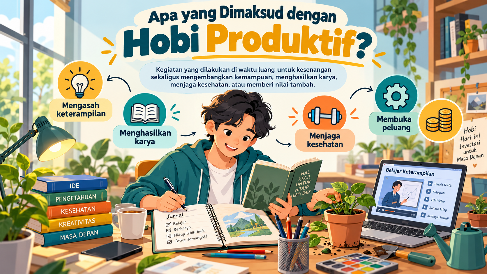 Apa yang Dimaksud dengan Hobi Produktif? - hobi