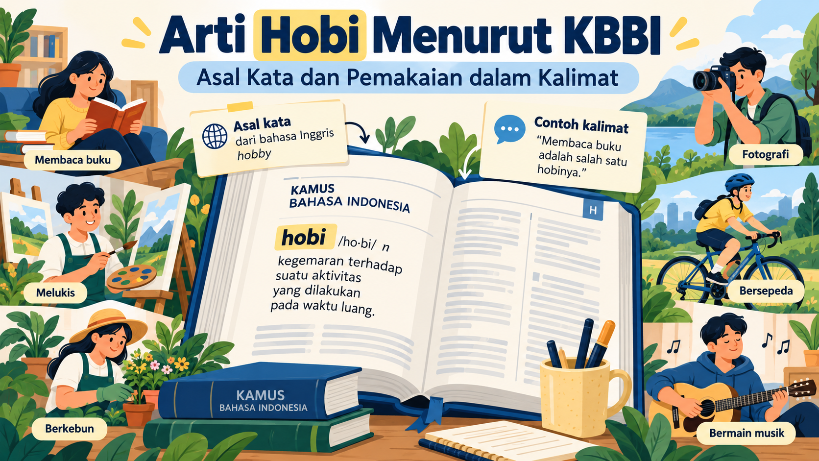 Arti Hobi Menurut KBBI - hobi