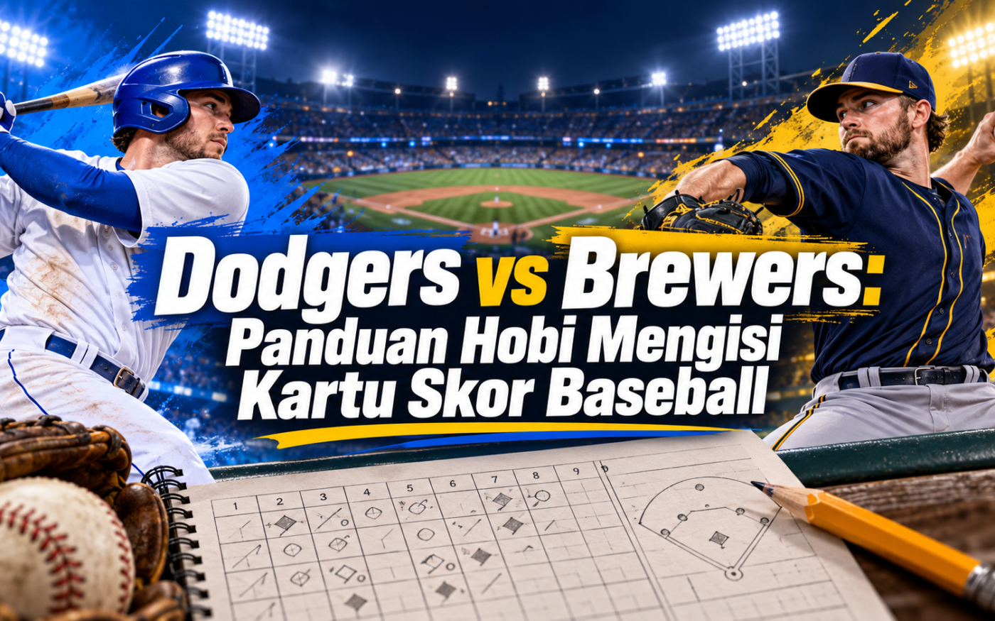 dodgers - Dodgers vs Brewers: Panduan Hobi Mengisi Kartu Skor Baseball