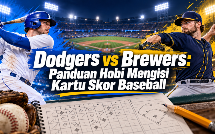 dodgers - Dodgers vs Brewers: Panduan Hobi Mengisi Kartu Skor Baseball