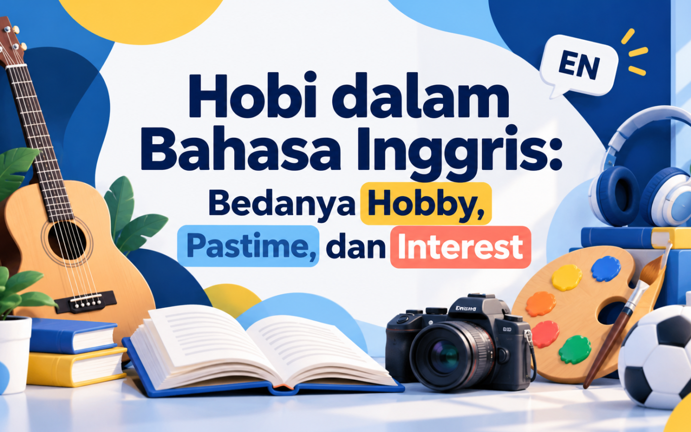 hobby - Hobi dalam Bahasa Inggris: Bedanya Hobby, Pastime, dan Interest