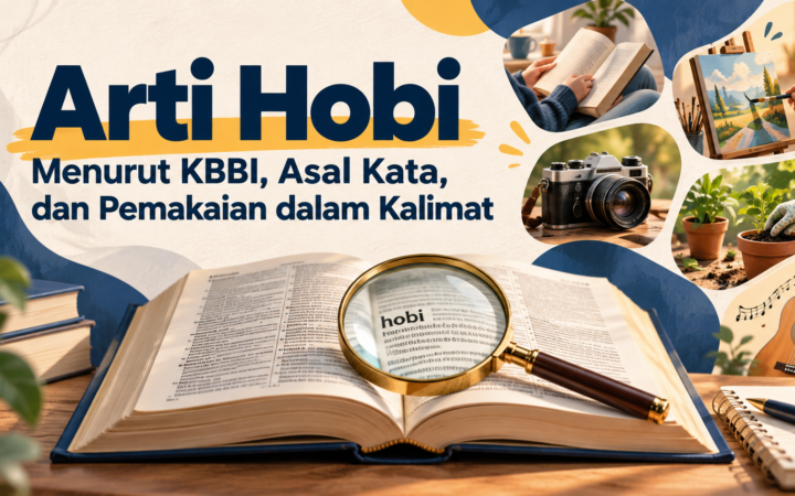 hobi - Arti Hobi Menurut KBBI, Asal Kata, dan Pemakaian dalam Kalimat