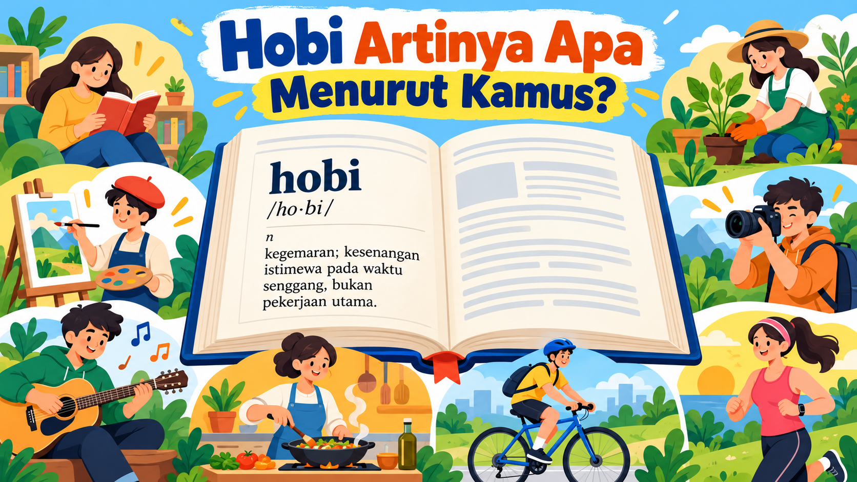 Hobi Artinya Apa Menurut Kamus? - hobi