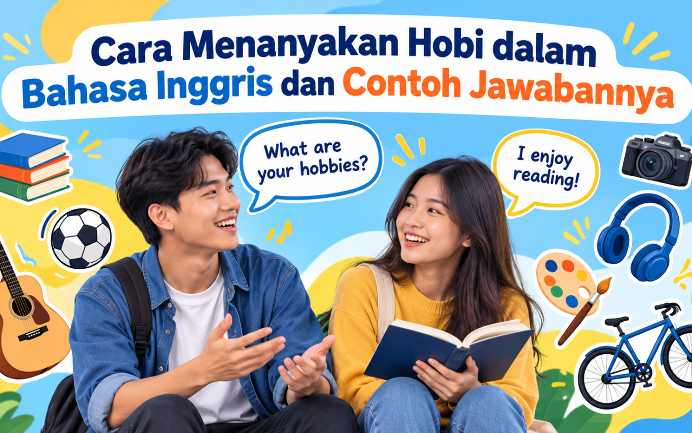 hobi - Cara Menanyakan Hobi dalam Bahasa Inggris dan Contoh Jawabannya