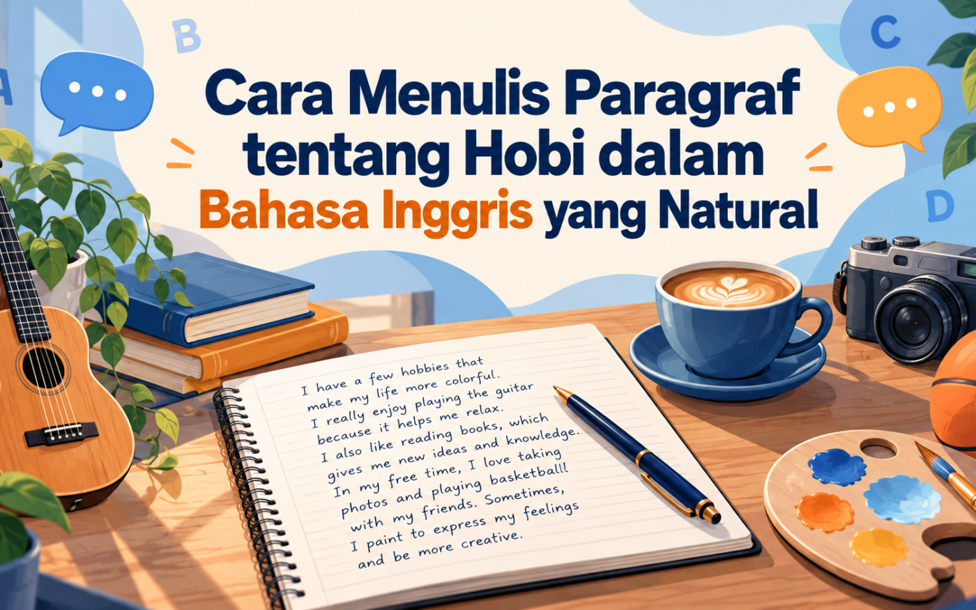 hobi - Cara Menulis Paragraf tentang Hobi dalam Bahasa Inggris yang Natural