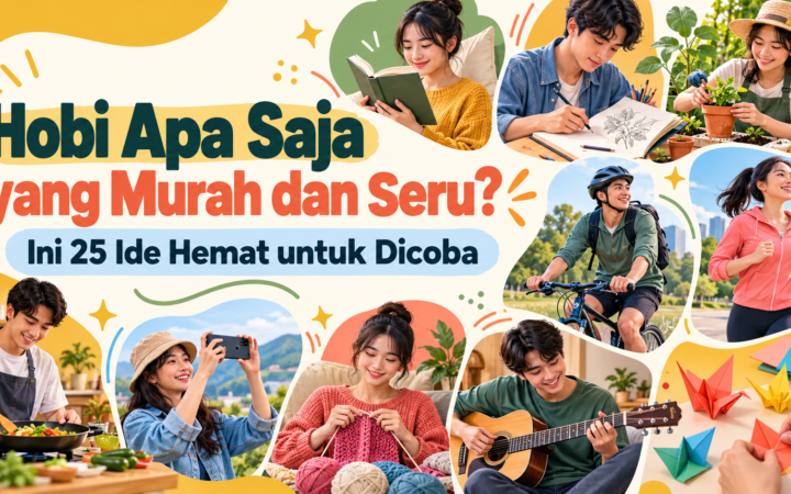 hobi - Hobi Apa Saja yang Murah dan Seru? Ini 25 Ide Hemat untuk Dicoba